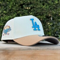New Era LA Dodgers Ivory/Khaki 100 Years 940 A-Frame