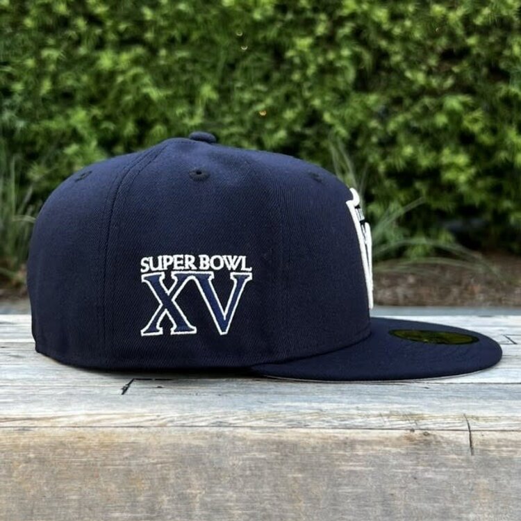 New Era Raiders Navy Ivory Super Bowl XV