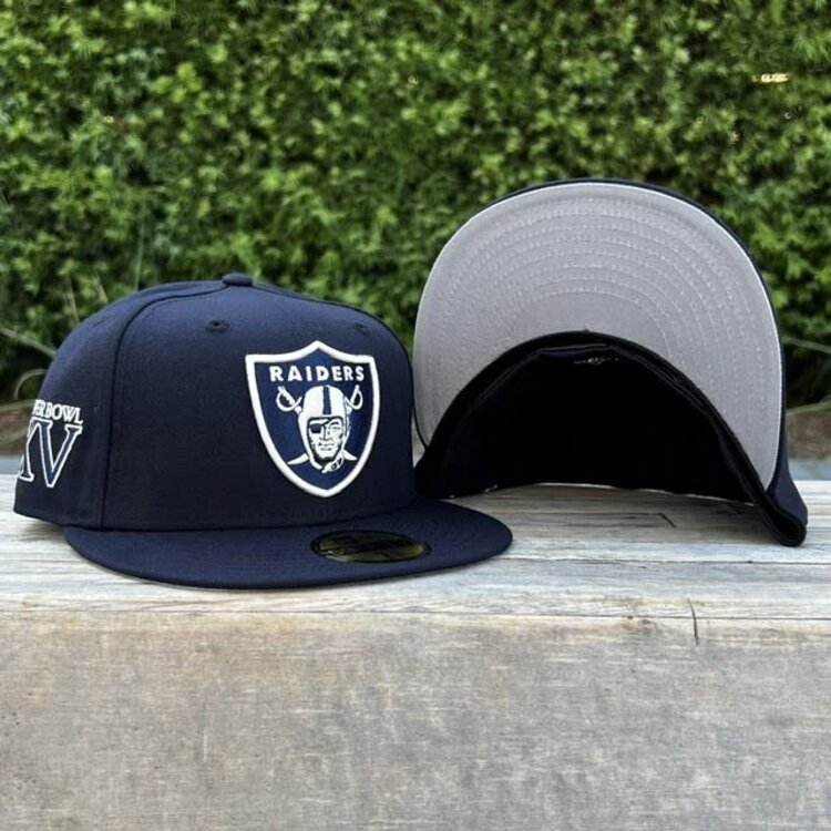 New Era Raiders Navy Ivory Super Bowl XV