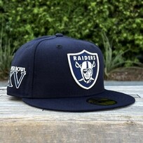 New Era Raiders Navy Ivory Super Bowl XV