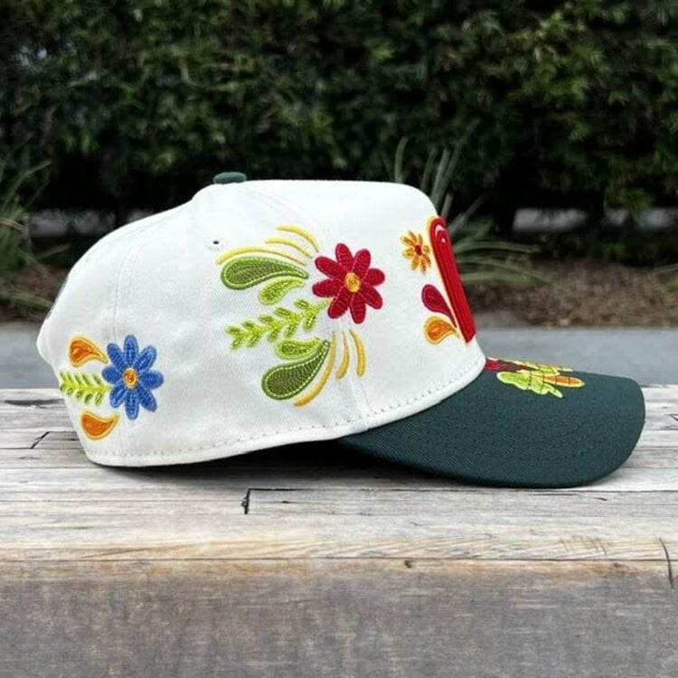 New Era Mexico Ivory/Dark Green Mexican Heritage 940 A-Frame