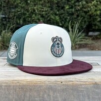 New Era LMX Chivas Ivory/Dark Green/Maroon Corduroy SP