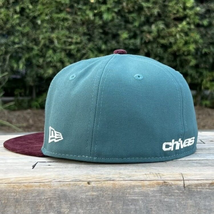 New Era LMX Chivas Ivory/Dark Green/Maroon Corduroy SP