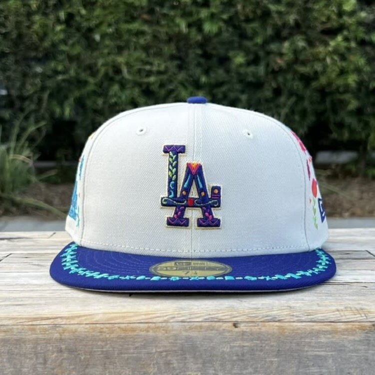 New Era LA Dodgers Stone/Royal LA Heritage Fitted
