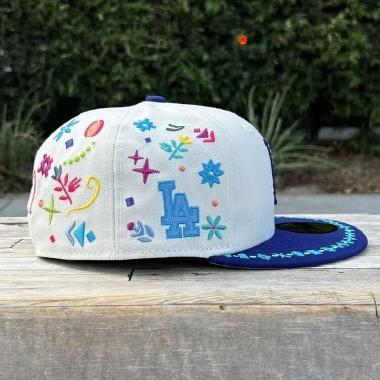 New Era LA Dodgers Stone/Royal LA Heritage Fitted
