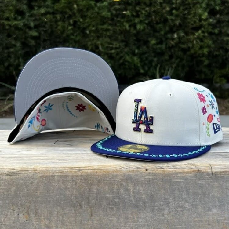 New Era LA Dodgers Stone/Royal LA Heritage Fitted