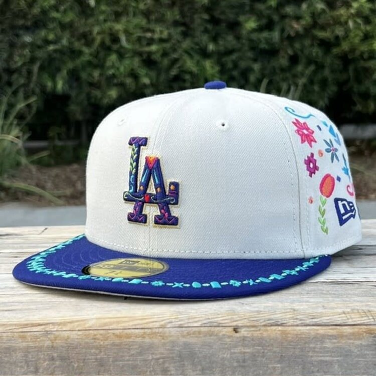New Era LA Dodgers Stone/Royal LA Heritage Fitted