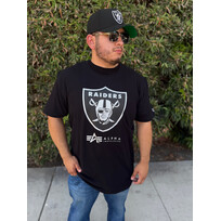 New Era Raiders NE M Alpha Black T-Shirt
