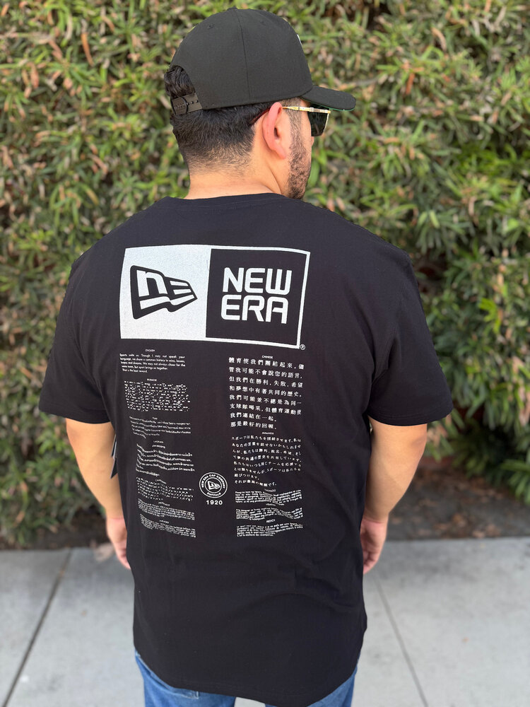 New Era Raiders NE M Alpha Black T-Shirt