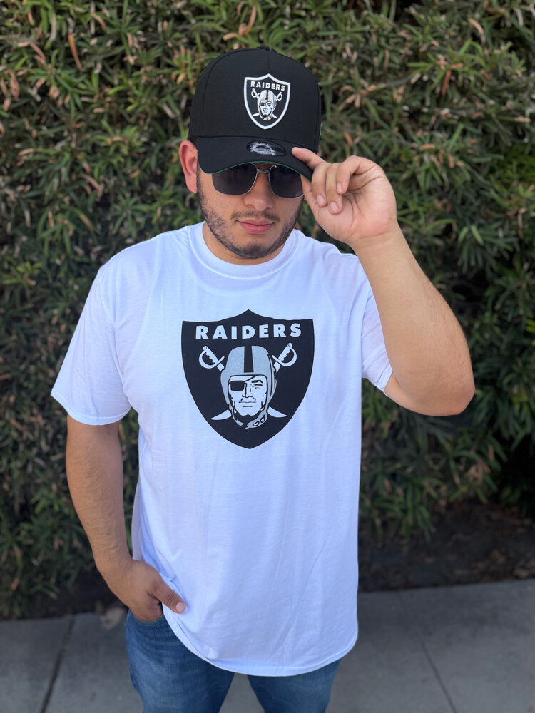 Fanatics Raiders M Primary Logo White