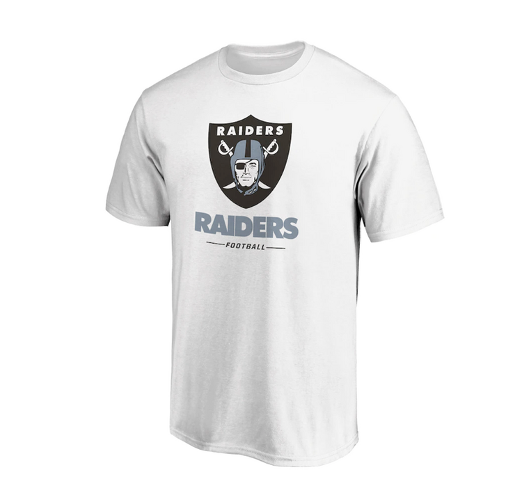 Fanatics Raiders M Team Lockup Tee