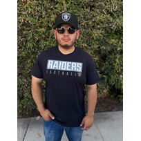 47 Brand Raiders M '47 Black Dub Major Super Rival Tee