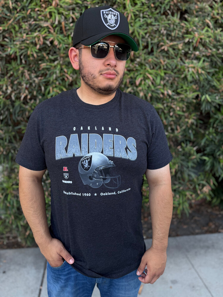 47 Brand NFL Raiders M 47Brand Splitter Tee Black
