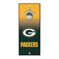 Wincraft Green Bay Packers Bottle Opener Sign 5" x 11"