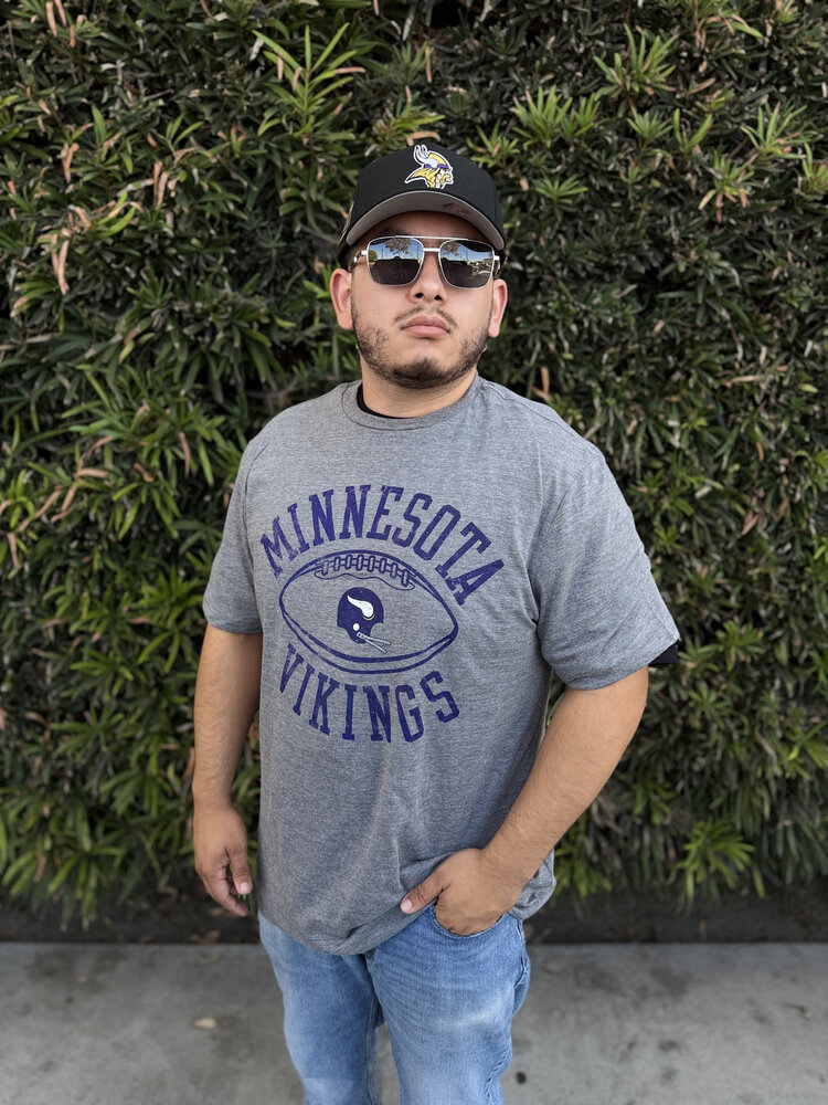 Majestic Vikings M Retro Football Arc