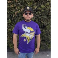 Majestic Vikings M Big Logo Purple