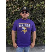 Majestic Vikings M Tee Flex Team Purple