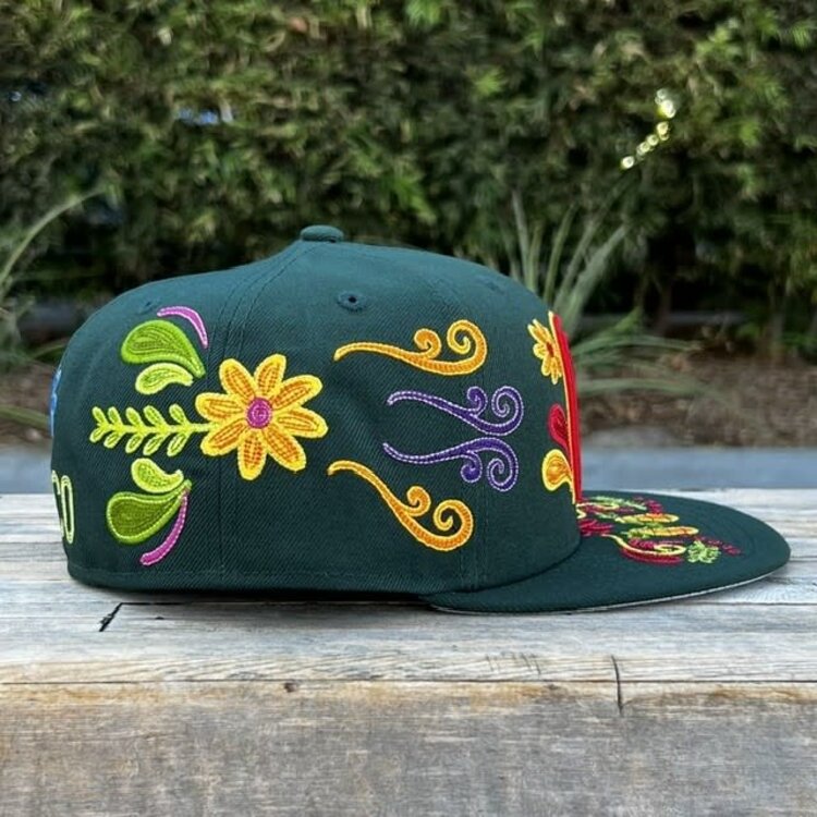 New Era Mexico Dark Green Mexican Heritage Fitted