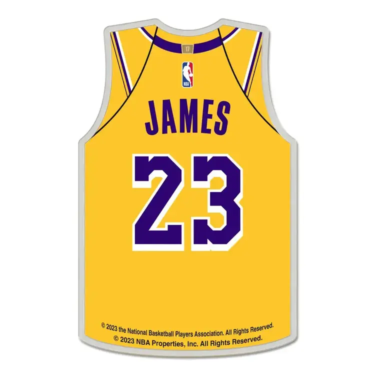 Wincraft NBA LA Lakers LeBron James Jersey Pin