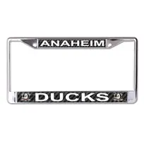 Wincraft Anaheim Ducks Chrome Carbon License Plate Frame