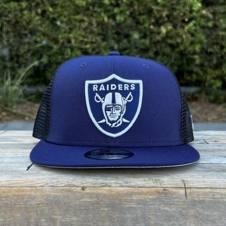 New Era Raiders Light Navy Mesh 950