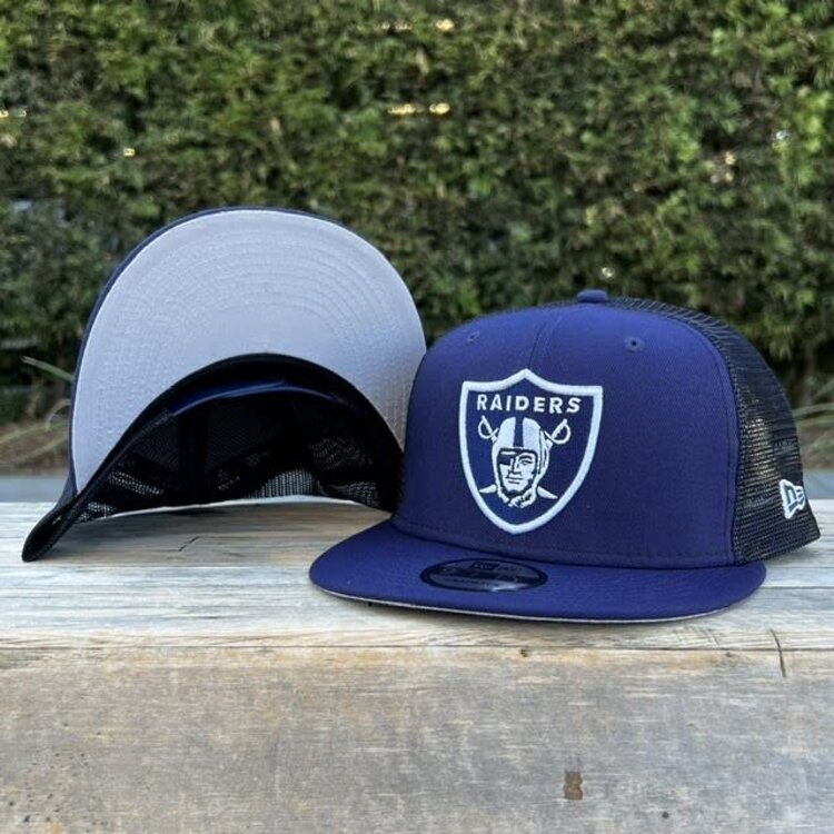 New Era Raiders Light Navy Mesh 950