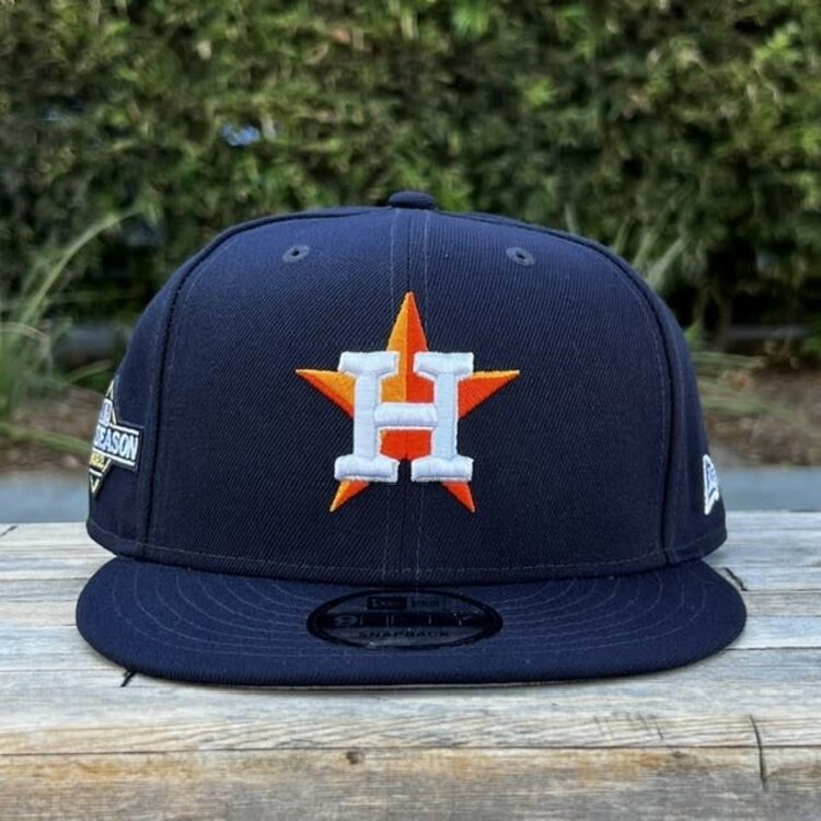 New Era Houston Astros 2023 Postseason Side Patch 950 Navy Snapback