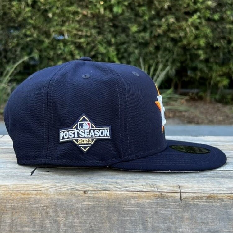 New Era Houston Astros 2023 Postseason Side Patch 950 Navy Snapback