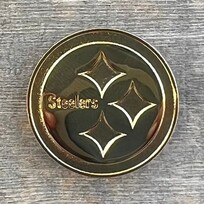 Wincraft Gold Team Logo - NFL Steelers Pin