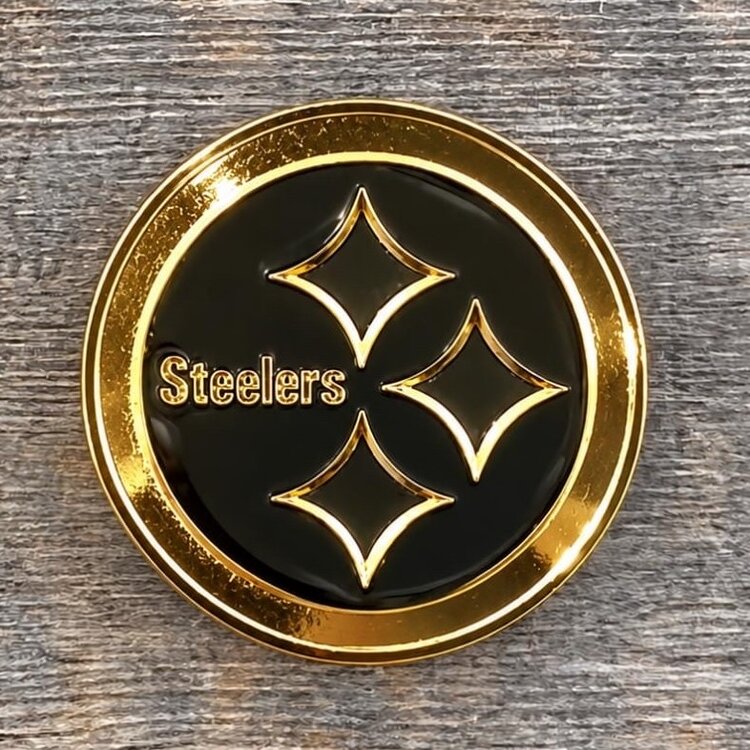 Wincraft Gold Team Logo - NFL Steelers Pin