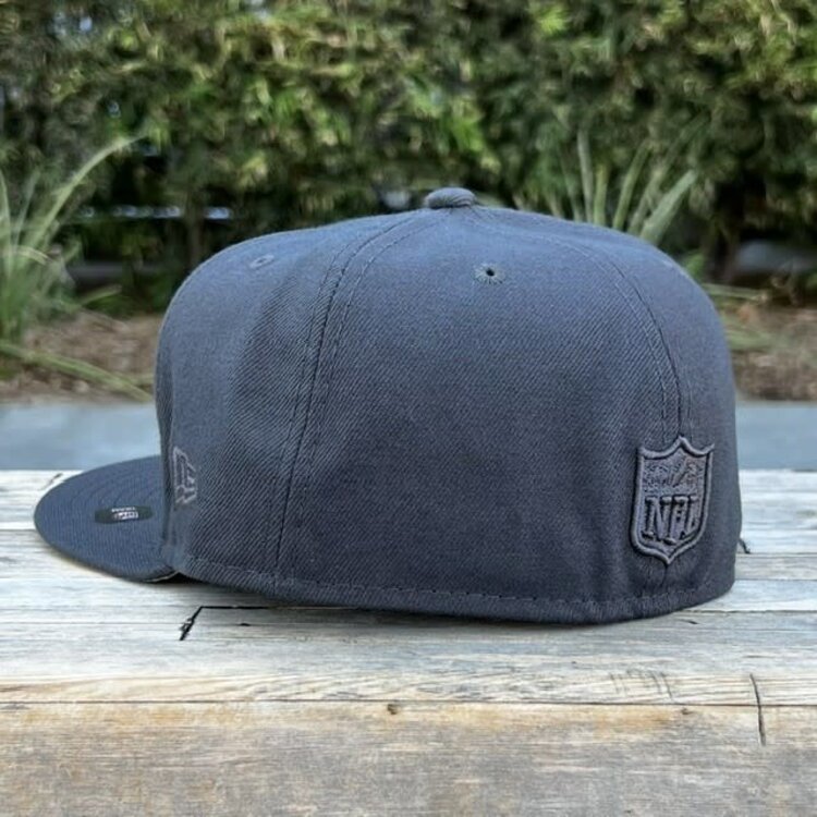New Era Raiders Shield Graphite Tonal