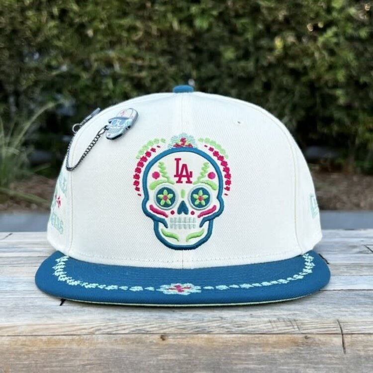 New Era LA Dodgers Day of the Dead 2-Tone Fitted