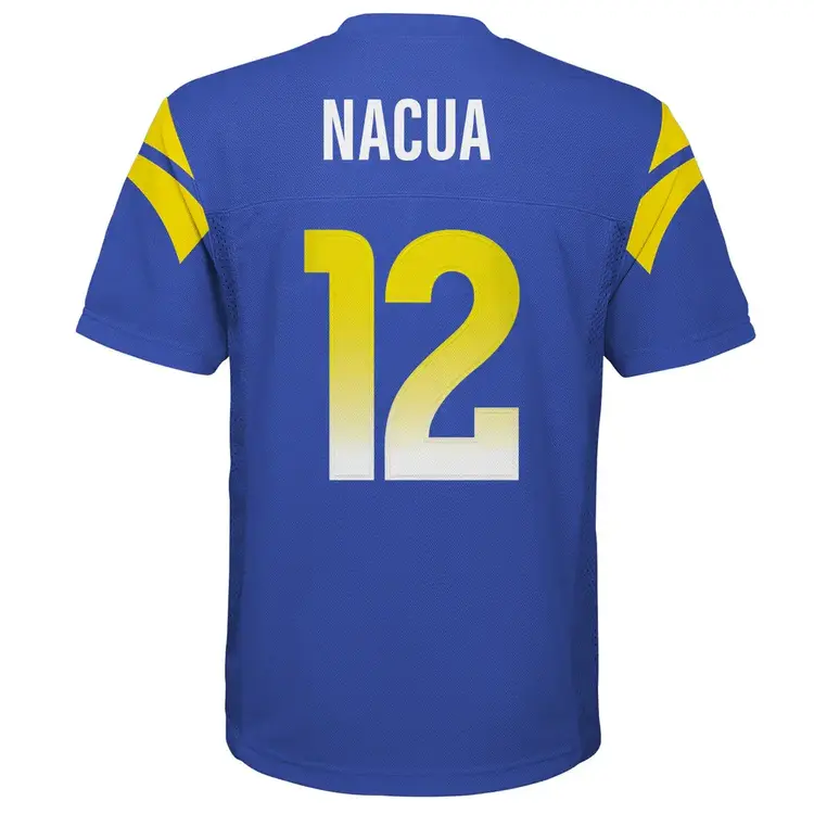 NFL NFL Youth Jerseys LA Rams Puka Nacua #12 Royal