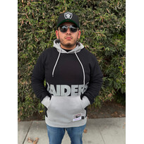 Mitchell and Ness Raiders M&N Men's Big Face 5.0 Hoodie