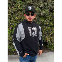 Mitchell and Ness Raiders M&N Color Blocked Fleece 2.0 Hoodie