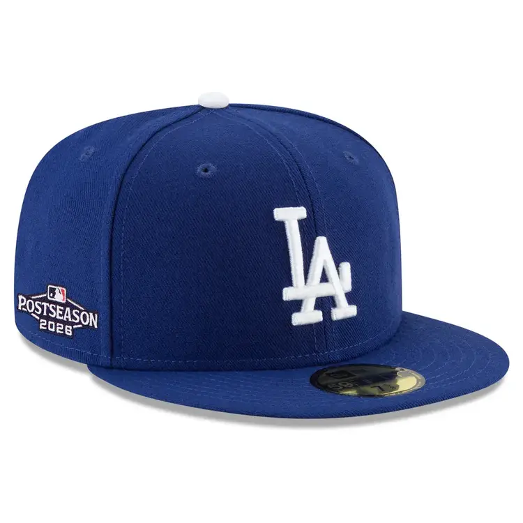 New Era LA Dodgers 2026 Postseason Side Patch Royal
