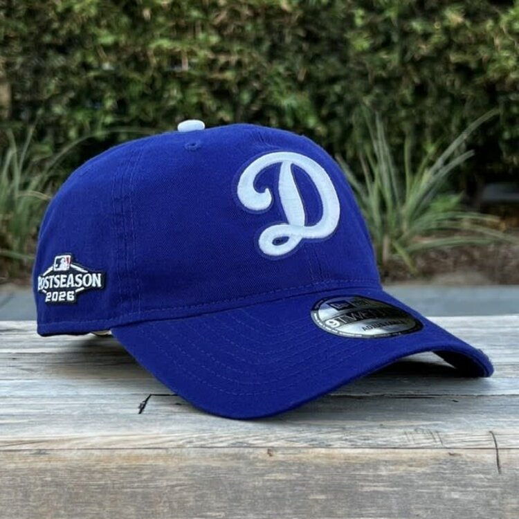 New Era LA Dodgers "D" 2026 Postseason 920 Adjustable Royal