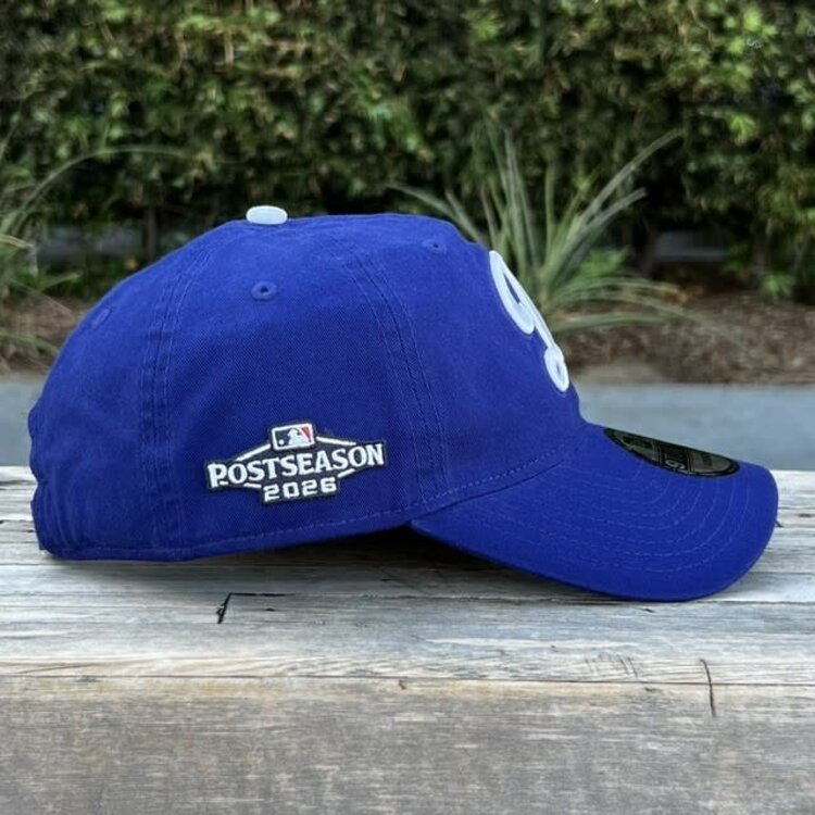 New Era LA Dodgers "D" 2026 Postseason 920 Adjustable Royal