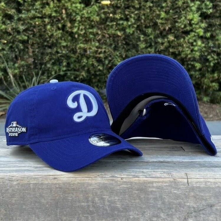 New Era LA Dodgers "D" 2026 Postseason 920 Adjustable Royal