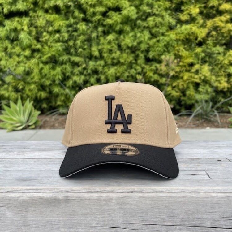 New Era LA Dodgers Khaki/Black 940 A-Frame