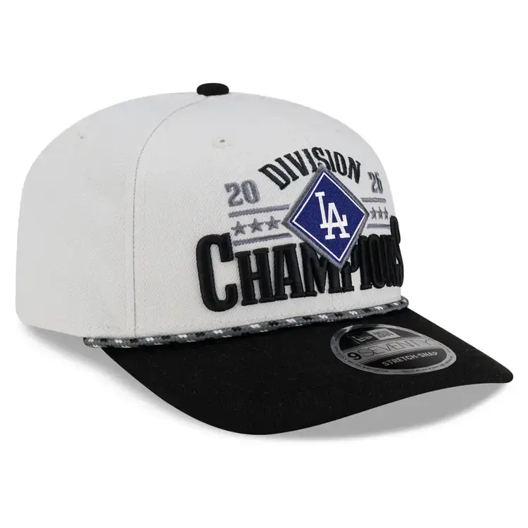 New Era LA Dodgers 2026 NL West Division Champions Locker Room 970 Stretch Snap Hat