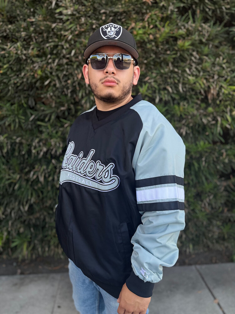 Starter Raiders M Starter The Legend Line Current V-Neck Pullover