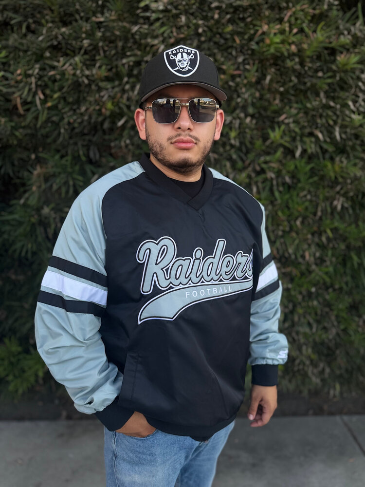 Starter Raiders M Starter The Legend Line Current V-Neck Pullover