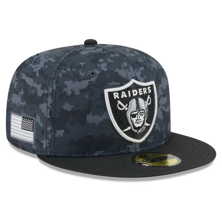 New Era Raiders 2026 Salute to Service Fitted