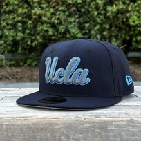 New Era UCLA Bruins Script Navy Gray-Blue