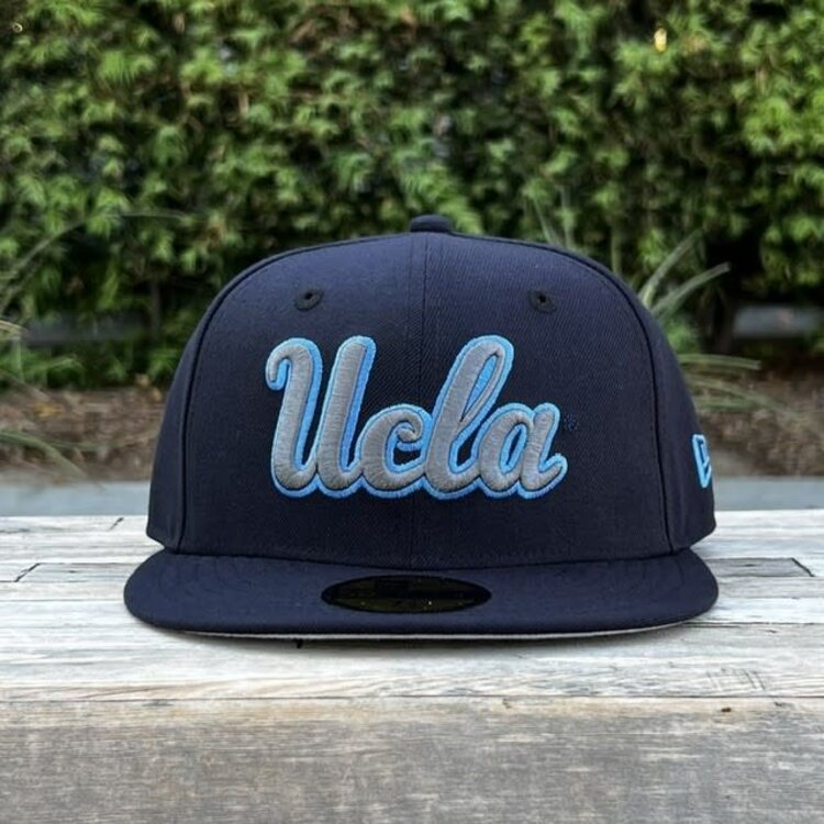 New Era UCLA Bruins Script Navy Gray-Blue