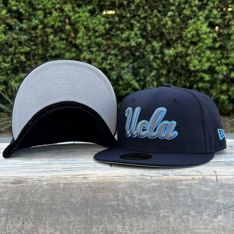 New Era UCLA Bruins Script Navy Gray-Blue