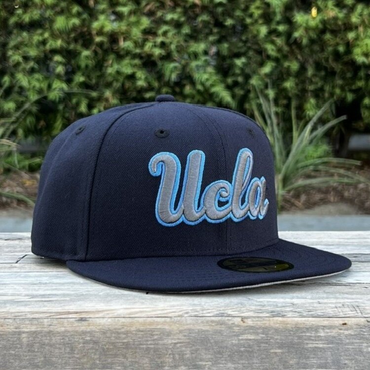 New Era UCLA Bruins Script Navy Gray-Blue