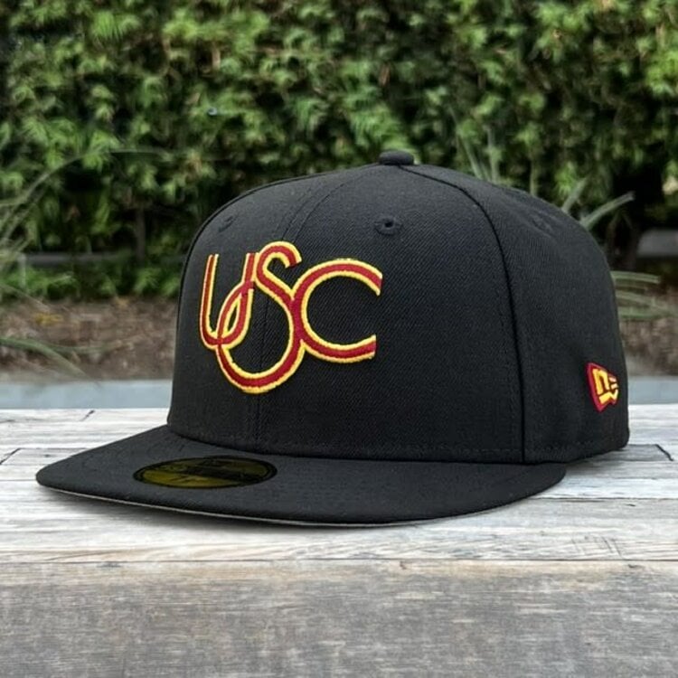 New Era USC Trojans Retro Black Team