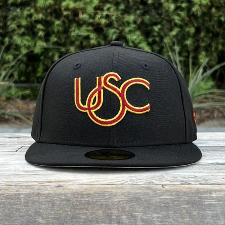 New Era USC Trojans Retro Black Team
